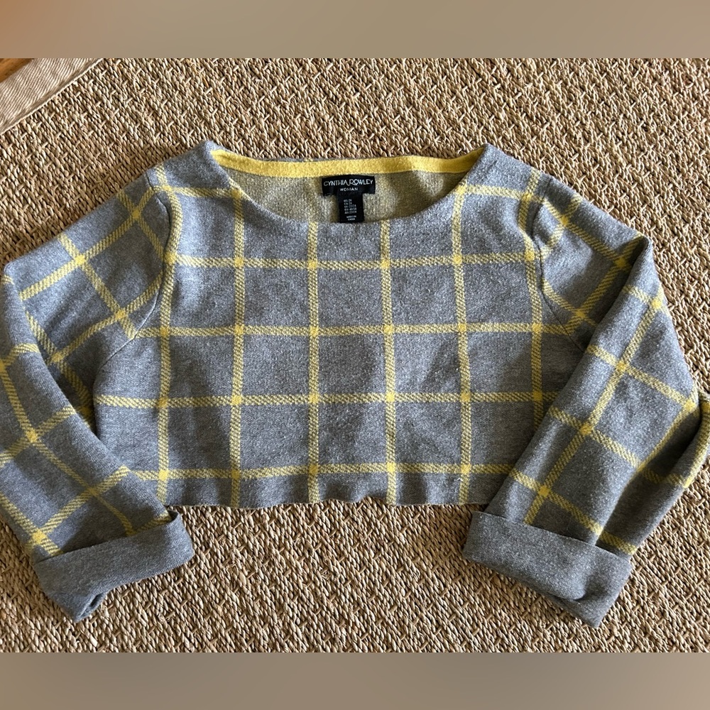 Cynthia Rowley crop sweater